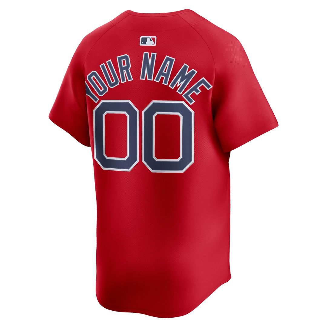 Boston Red Sox Nike Home Limited Custom Jersey - White