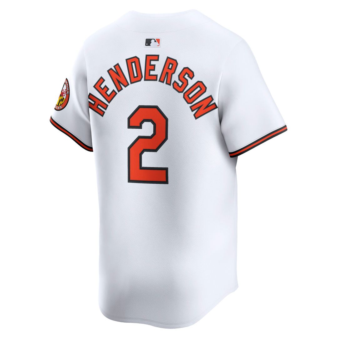 Gunnar Henderson Baltimore Orioles Nike Limited Player Jersey - White