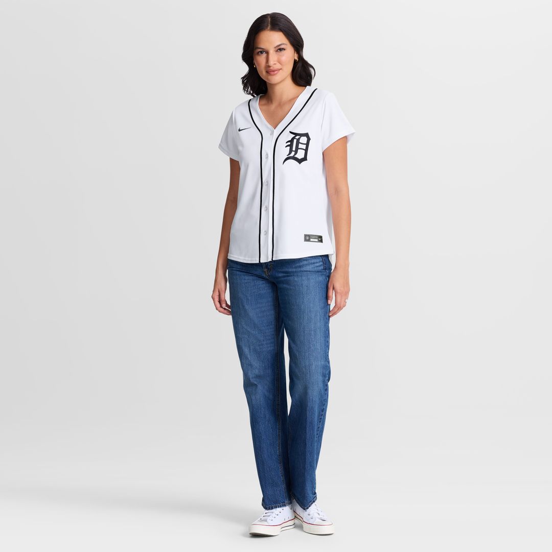 Zach McKinstry Detroit Tigers Nike Women's Home Replica Jersey - White