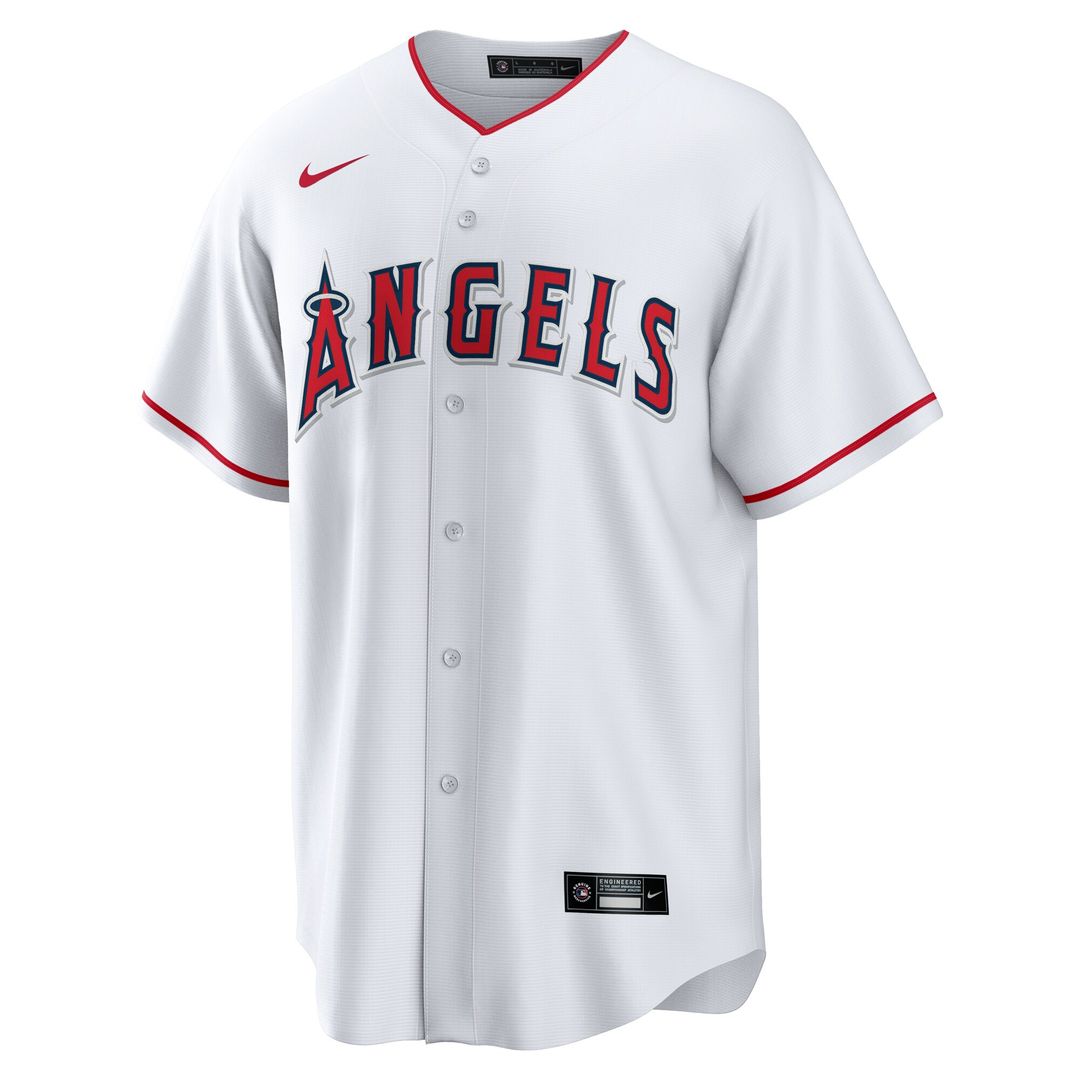 Travis d'Arnaud Los Angeles Angels Nike Home Replica Jersey - White